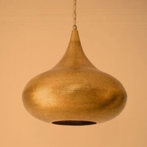 salhiahmed Handcrafted Brass Pendant Light